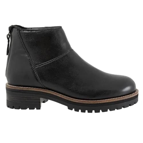 SoftWalk Elmhurst Women's Boot 9.5M | Leather Ankle Boot with Block Heel thumbnail 8