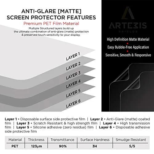 Artemis Shields Anti-Glare Matte Screen Protector for ASUS ROG Flow Z13 13.4 Inch Touch Laptop 2-Pack | Full Coverage Screen Protection thumbnail 8