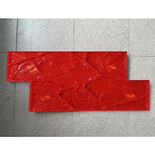 SGHE Concrete Texture Mat 28" x 12" | Realistic Slate Pattern for Walls & Ground thumbnail 4