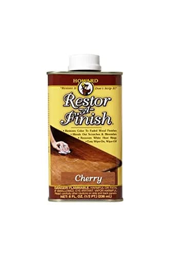 Homax #0000 Super Fine Steel Wool Pads (12-Pack) | Restor-A-Finish Cherry Wood Finish Restorer (8 oz) thumbnail 5