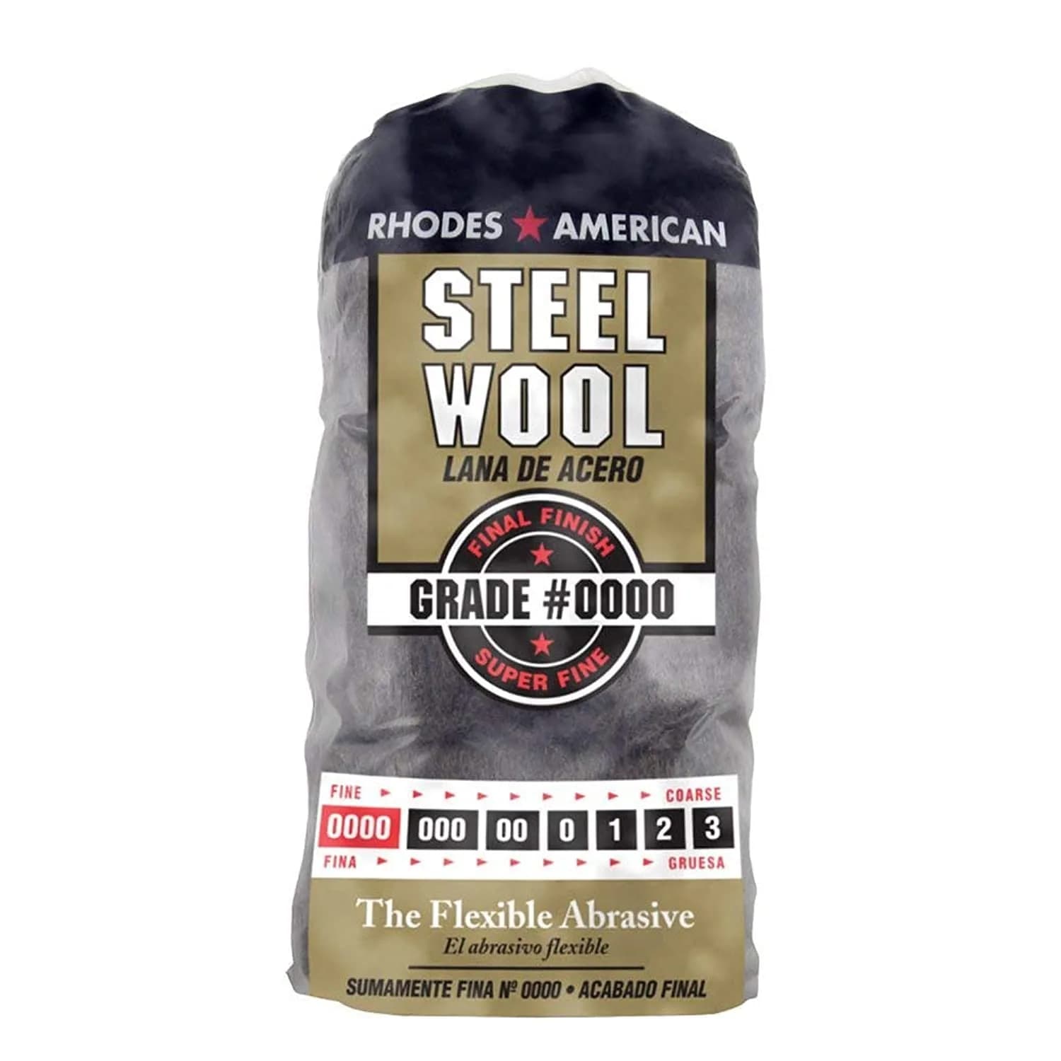 Homax #0000 Super Fine Steel Wool Pads (12-Count) | Restor-A-Finish Walnut Finish Restorer (8oz) - view 2