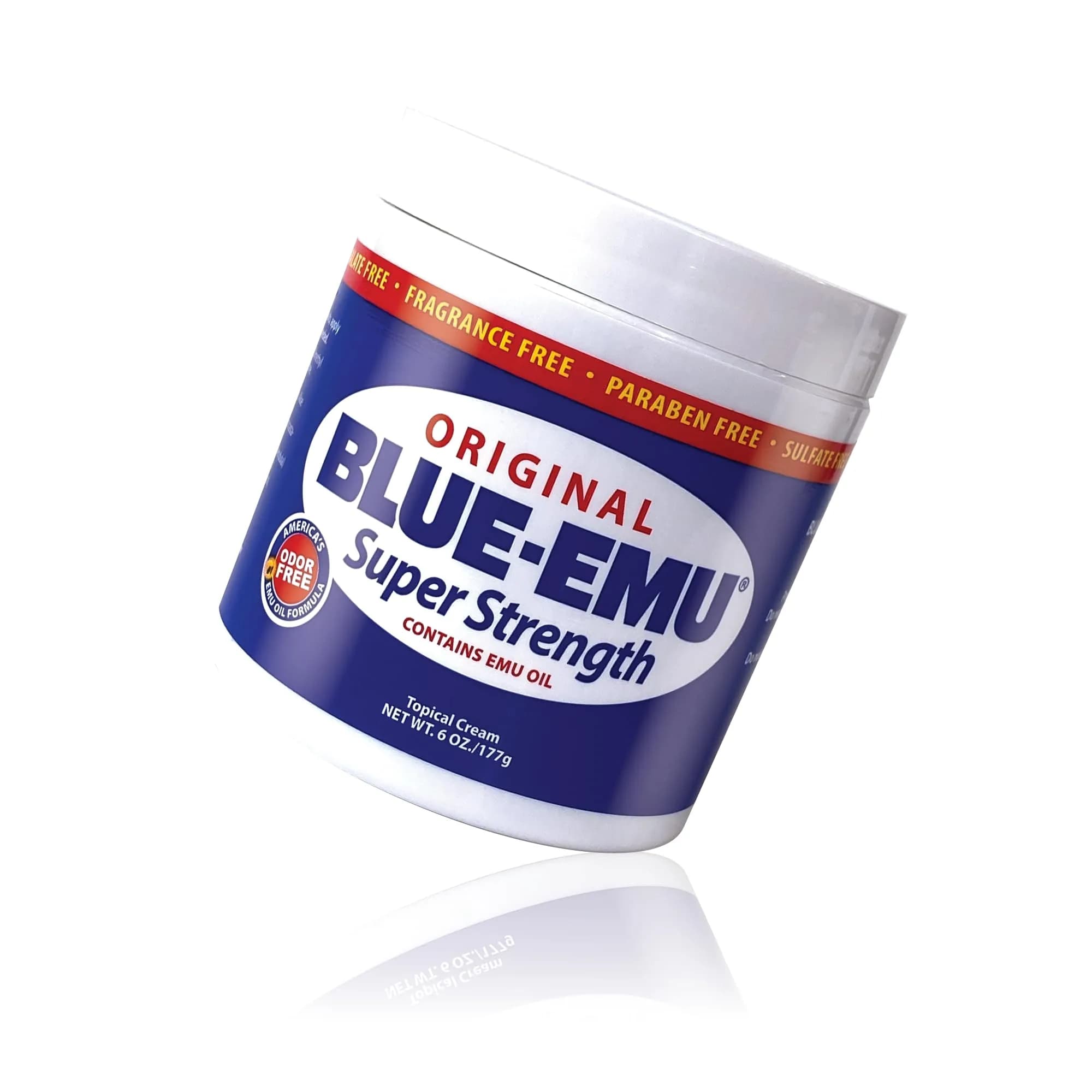 BLUE-EMU Original Super Strength Cream 6 Ounce (Pack of 1) | Soothing Muscle & Joint Support - main product image