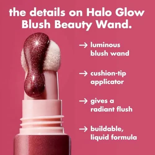 e.l.f. Halo Glow Blush Beauty Wand, Rosé You Slay | Radiant Liquid Blush with Squalane (70-120 chars) thumbnail 4