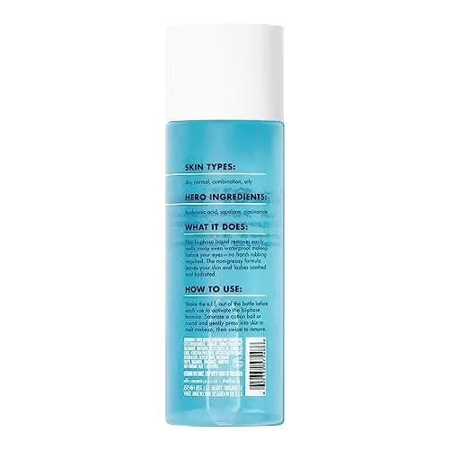 e.l.f. SKIN Holy Hydration Off Makeup Remover 4.3 Fl Oz | Gentle Waterproof Makeup Melting Solution thumbnail 7