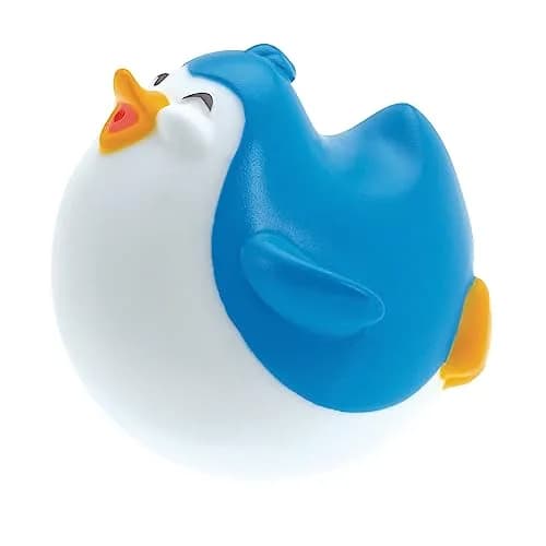 Nuby Penguin Slide Bath Toy Play Set with 4 Bath Squirters | Baby Bath Toys for 12+ Months, Suction Cup Attaches to Shower Wall thumbnail 5