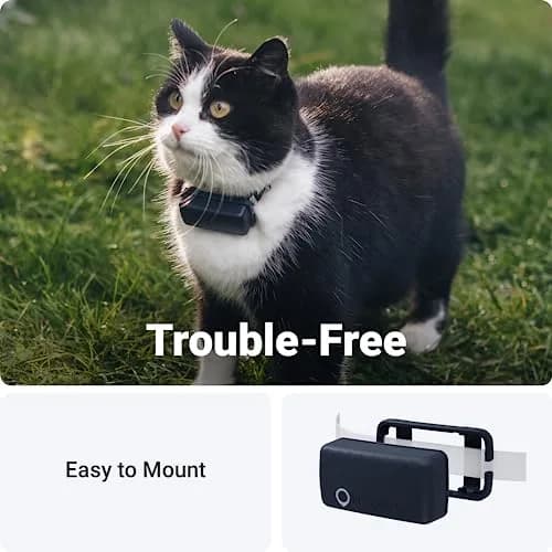 Tractive GPS Cat Mini Clip Mounting (Pack of 2, Dark Blue) | Secure Attachment for Pet Trackers thumbnail 7