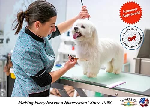 Showseason Soothe Itch Relief Pet Shampoo for Dogs & Cats 16 oz. | Antiseptic | Cools Red, Inflamed Skin | Made in USA thumbnail 4