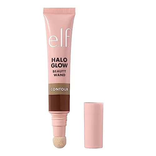 e.l.f. Halo Glow Contour Beauty Wand, Tan/Deep | Liquid Contouring with Squalane (70-120 chars) thumbnail 1