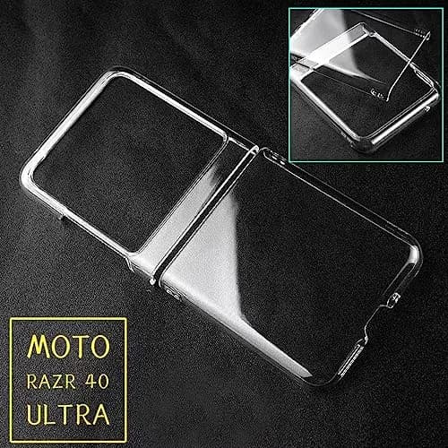 Zeking Clear Hybrid Case for Motorola Razr 40 Ultra/Razr Plus | Shockproof Bumper with Non-Yellowing Acrylic thumbnail 7
