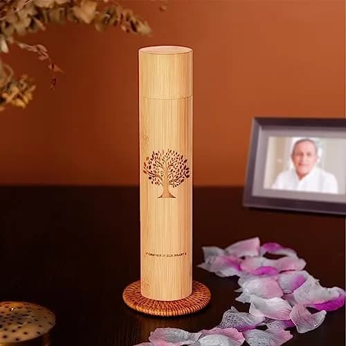 HOOMTREE Small Scattering Tubes for Human Ashes 9"x2" | Eco-Friendly Biodegradable Urns (Set of 4) thumbnail 7