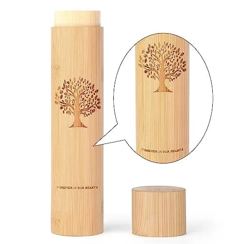 HOOMTREE Small Scattering Tubes for Human Ashes 9"x2" | Eco-Friendly Biodegradable Urns (Set of 4) thumbnail 3