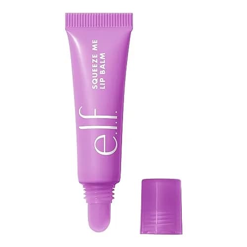 e.l.f. Squeeze Me Lip Balm, Grape 6ml (0.21 Fl Oz) | Hydrating & Nourishing with Hyaluronic Acid thumbnail 1