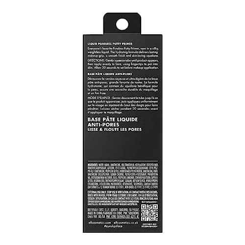 e.l.f. Liquid Poreless Putty Primer Universal Sheer 28ml (0.94 Fl Oz) | Grips Makeup for Long-Lasting Wear thumbnail 7