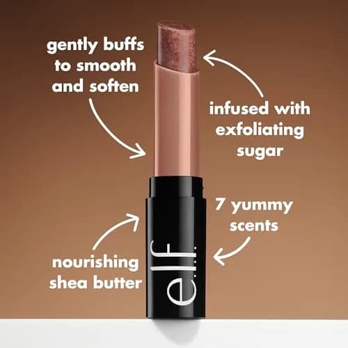 e.l.f. Coconut Lip Exfoliator Bar | Exfoliates & Smooths Dry Lips thumbnail 4