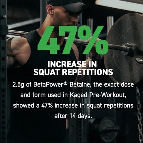 Kaged Pre Workout Powder | Fruit Punch | 20 Servings | Vegan, Gluten-Free, Non GMO thumbnail 4