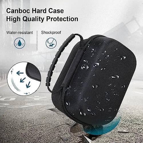 Canboc Carrying Case for Sony ZV-E10 Mirrorless Camera with 16-50mm Lens | Black Hard EVA Shell thumbnail 5