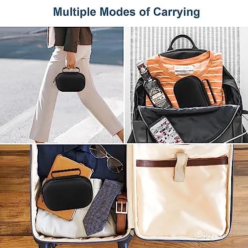 Canboc Carrying Case for Sony ZV-E10 Mirrorless Camera with 16-50mm Lens | Black Hard EVA Shell thumbnail 3