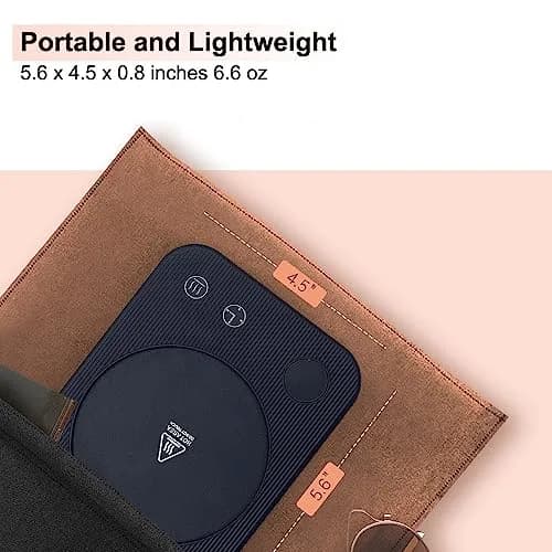 Lesipee Electric Coffee Mug Warmer with Auto Shut Off & 3 Temperature Settings | 156 ml (5.5 fl oz) thumbnail 5