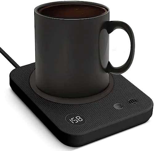 Lesipee Electric Coffee Mug Warmer with Auto Shut Off & 3 Temperature Settings | 156 ml (5.5 fl oz) thumbnail 1