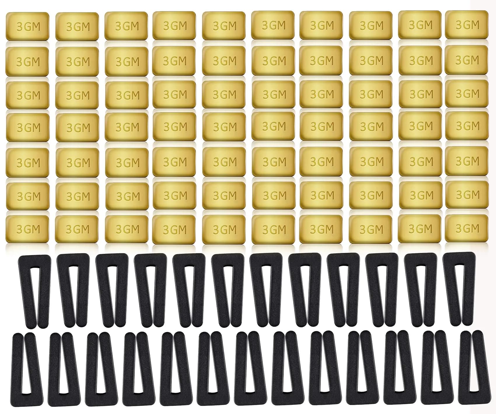 HFYHWT Ceiling Fan Blade Balancing Kit 100PCS | Fix Wobble & Noise — 100 PCS