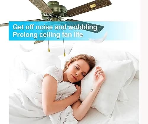 HFYHWT Ceiling Fan Blade Balancing Kit 100PCS | Fix Wobble & Noise thumbnail 2