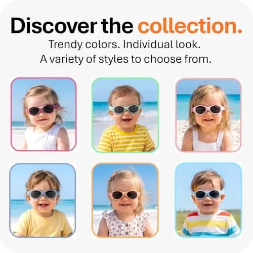 Mausito Baby Sunglasses (0-24 months) | Flexible UV400 Protection for Infants thumbnail 6