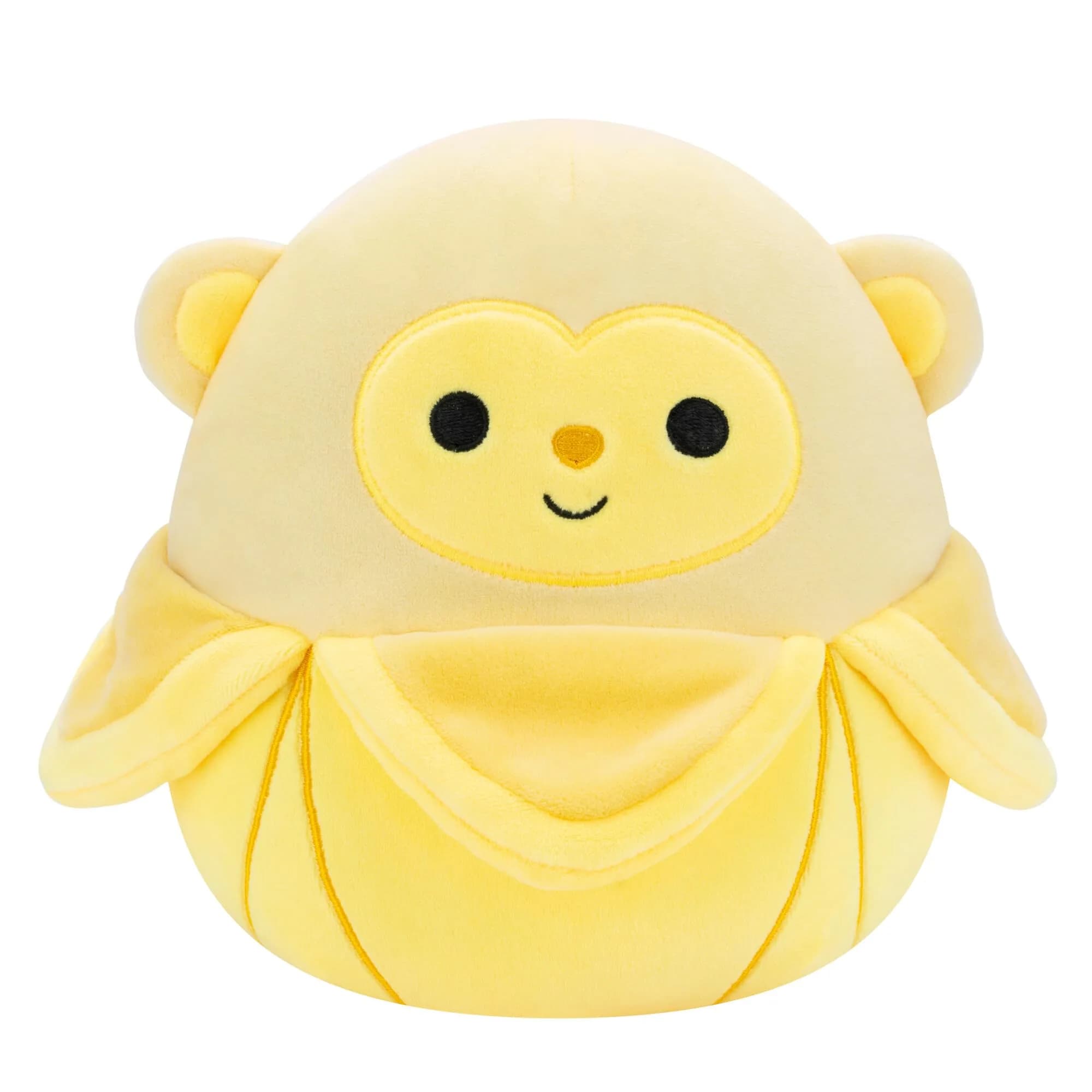 Squishmallows Original 8-Inch Pierogi Banana Monkey | Official Plush Toy for Kids & Collectors