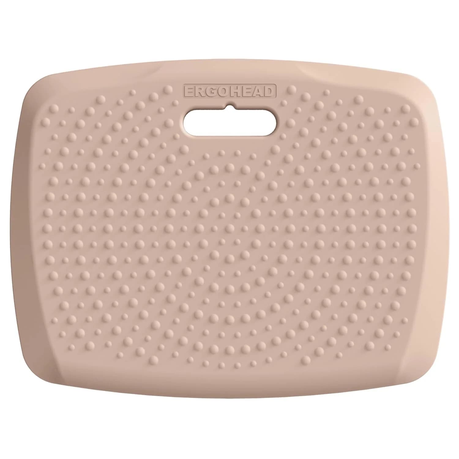 ergohead Anti Fatigue Floor Mat with Massage Points | Rose Gold, 17" x 22" | Cushioned Support for Office & Kitchen
