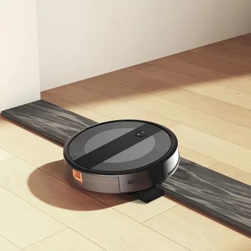 FUNOMOCYA Rubber Ramp Mat for Sweeping Robot 17.10X5.10X1.30cm | Portable Indoor Threshold Ramp thumbnail 2