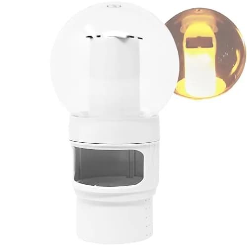 Swimline Floating Pool Chlorine Tablet Dispenser | Solar Light-Up Torch | 3-Inch thumbnail 1