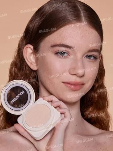 SHEGLAM Skin-Focus Full Coverage Powder Foundation 0.39oz | Oil-Control, Matte Finish, Cruelty-Free thumbnail 5