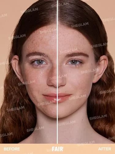 SHEGLAM Skin-Focus Full Coverage Powder Foundation 0.39oz | Oil-Control, Matte Finish, Cruelty-Free thumbnail 2