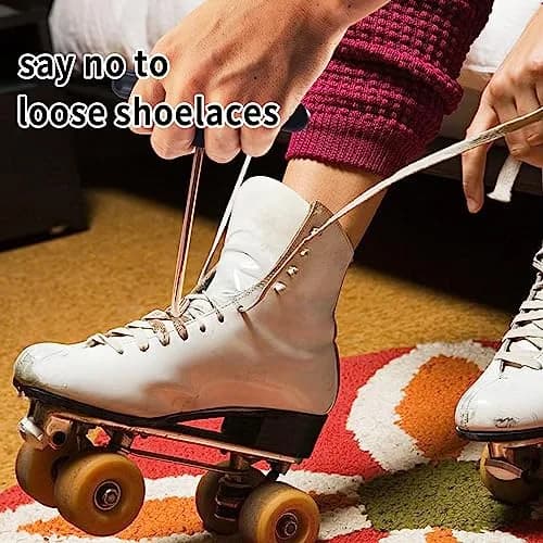 UOMIO Shoe Lace Tightener Stainless Steel | Portable Ice Skate & Hockey Lace Tool thumbnail 4