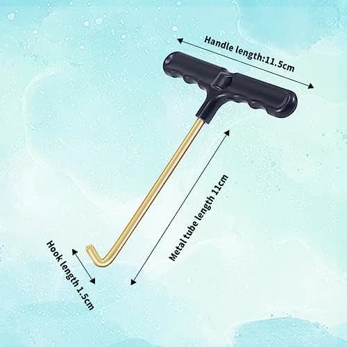 UOMIO Shoe Lace Tightener Stainless Steel | Portable Ice Skate & Hockey Lace Tool thumbnail 2