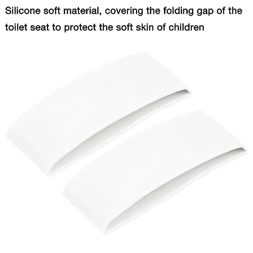 PandaEar Folding Travel Toilet Seat Cover for Toddlers | 2.5cm (1 inch) Height | Fun Frog Design thumbnail 4