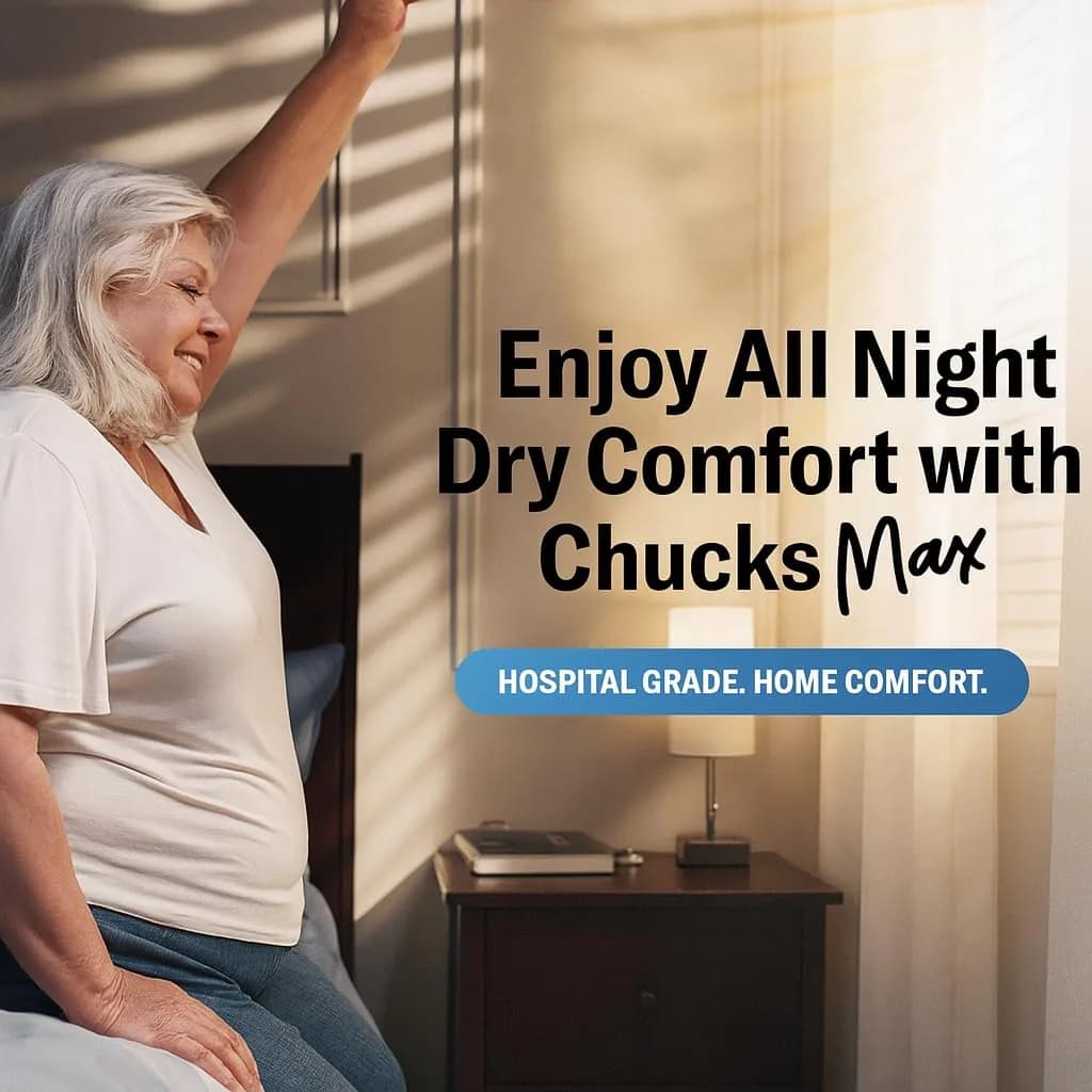 Chucks® MAX Hospital Bed Pads 36 x 36 Inch | Breathable Incontinence Underpads for Adults - 20 Count - view 2