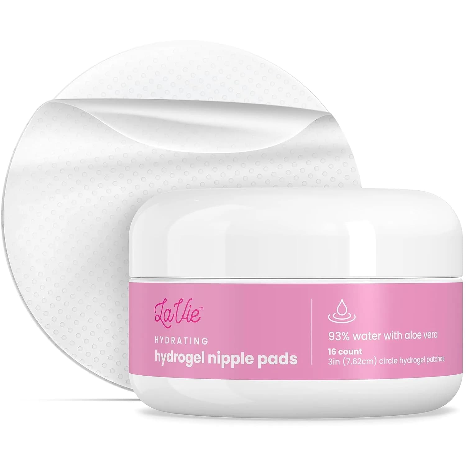 LaVie Mommy Mend Soothing Gel Pads (16 Count) | Instant Cooling Relief for Sore Nipples - main product image