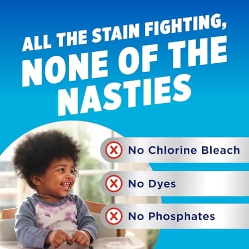 OxiClean Max Force Laundry Stain Remover Spray Refill 1.42 L (48 fl oz) | Tough Dried-In Stains, 5-in-1 Stain Fighters thumbnail 6