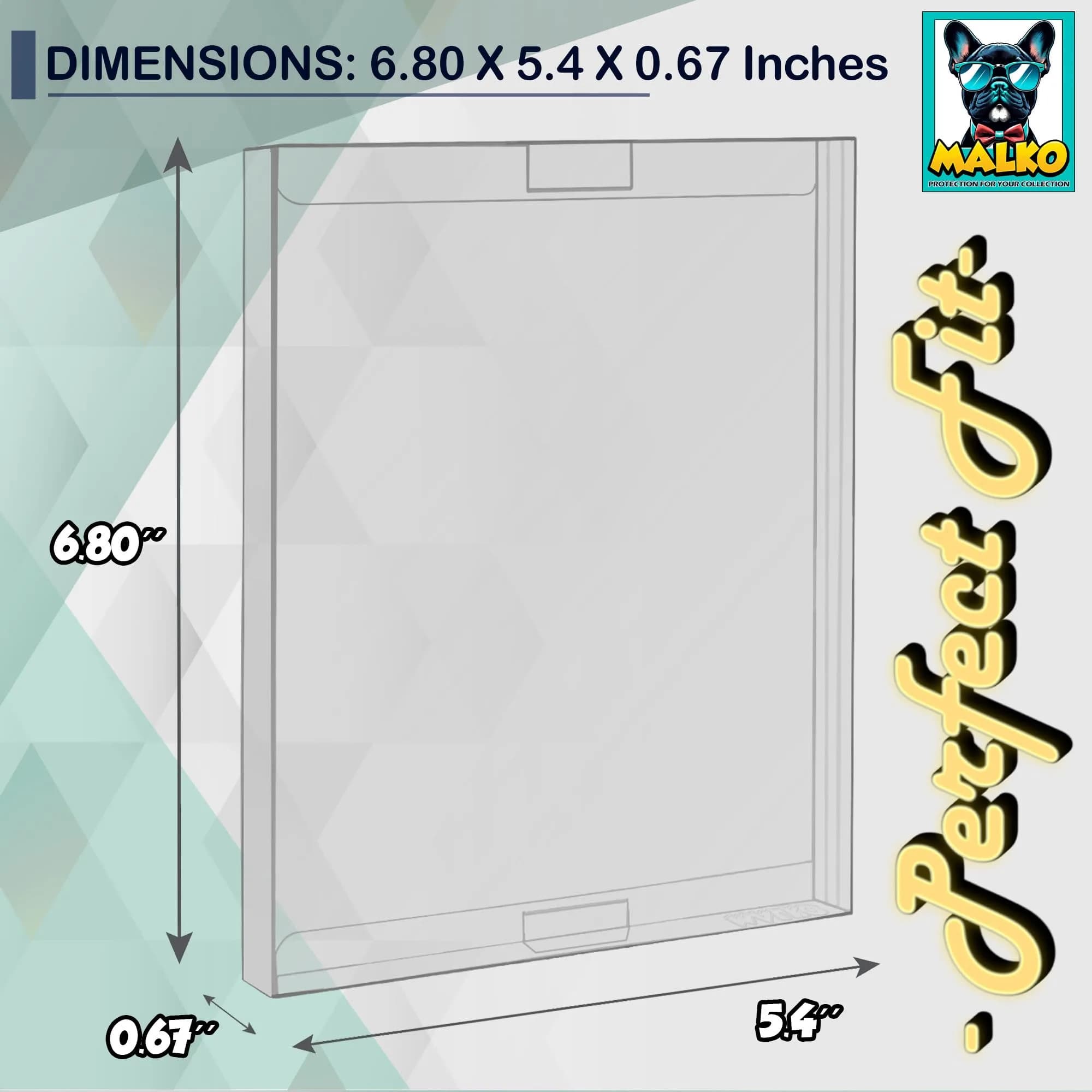 MALKO Steelbook Protector Sleeves 100 Pack | Compatible with Blu-Ray, 4K, PS3, PS4, PS5, Arrow Video & Criterion Collection - view 5