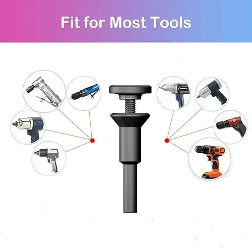 Crossarctic Cut-Off Wheel Mounting Mandrel Holder 3 Pack | 3/8" & 1/4" Arbor Hole with 1/4" Shaft Stem for Die Grinder Rotary Tools thumbnail 3