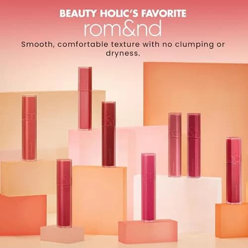 rom&nd Blur Fudge Tint | Velvety Matte K Beauty Lip & Cheek Stain | 14 Unrose | 1oz thumbnail 7