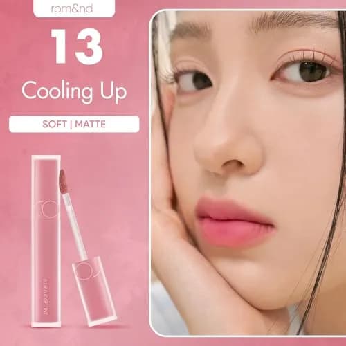 rom&nd Oveeer Blur Fudge Matte Lip Stain 0.17oz | Velvety, Long-Lasting, Hydrating thumbnail 2