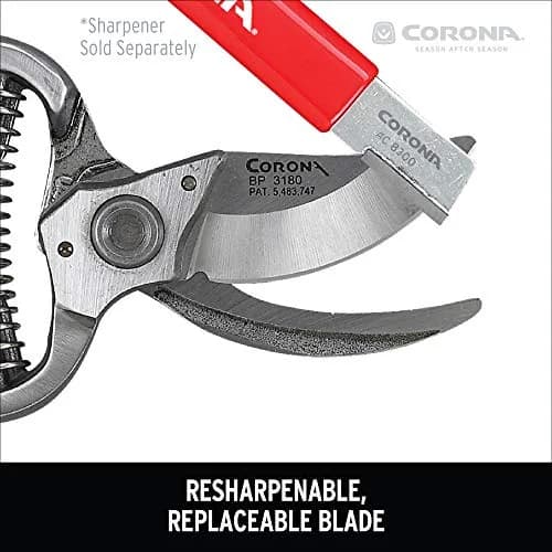 Corona Clipper Garden Shear Scissor | Forged Steel Bypass Pruner & Japanese Weeding Knife thumbnail 3