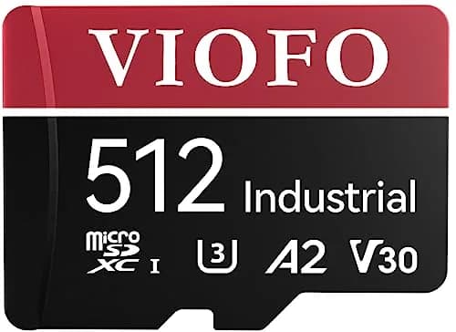 VIOFO 512GB Industrial Grade High Endurance microSD Card | 512GB (15mm x 11mm x 1mm) thumbnail 1