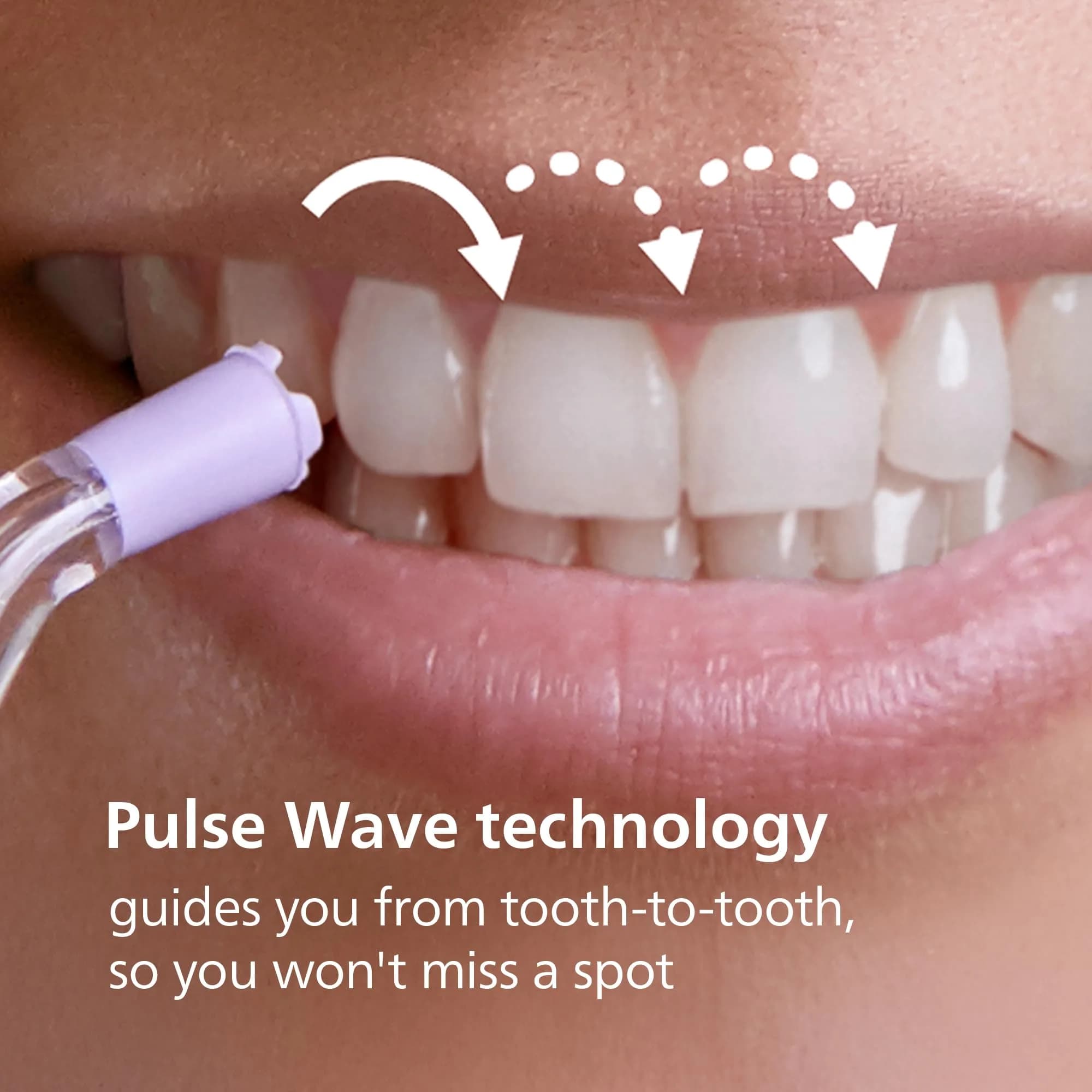 Philips Sonicare Cordless Power Flosser 3000 White Oral Irrigator | Quad Stream Technology - view 7
