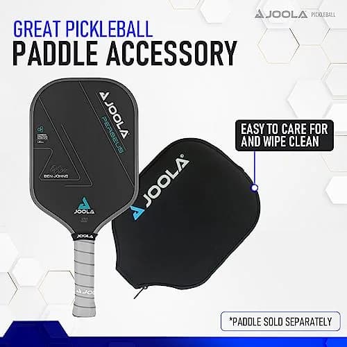 JOOLA Universal Pickleball Paddle Cover - Black Neoprene Sleeve | Fits Paddles Up to 8.5" Wide, 16.5" Long thumbnail 5