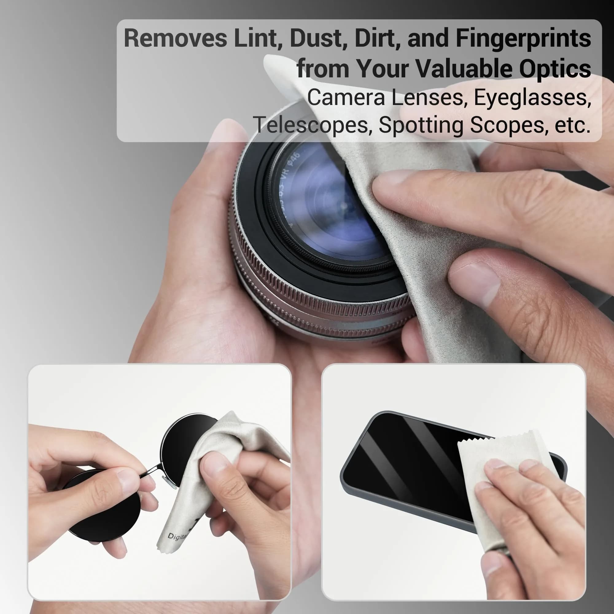 JJC Lens Hoods for Canon R50 R100 (RF-S 18-45mm & 55-210mm) Replaces ET-60B EW-53 | Dual Pack - view 7