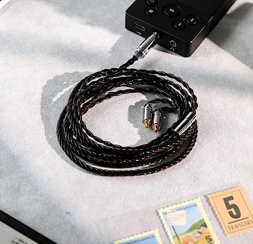 Linsoul Tripowin Mirage IEM Cable 30AWG OCC 4N HiFi Replacement MMCX | Audiophile Grade thumbnail 9