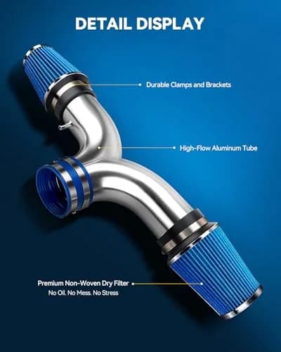 PHILTOP Cold Air Intake Kit for 1999-2004 Jeep Grand Cherokee 4.7L | Increased Horsepower & Torque thumbnail 8