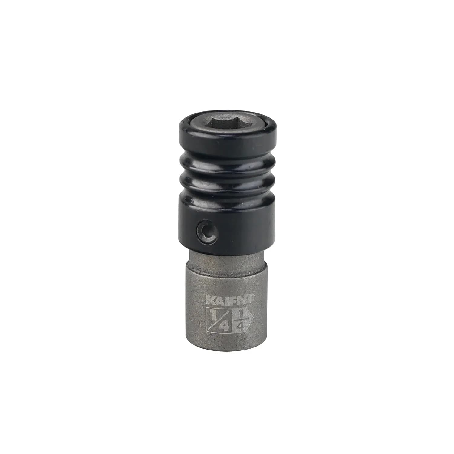 KAIFNT 1/4-inch Drive to 1/4-inch Hex Bit Holder Socket | Quick Change Impact Adapter, Chrome Vanadium Steel